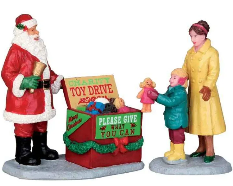Lemax 52347 - A Season Of Giving, Set Of 2 - Christmas Figurines