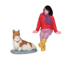 Lemax 52366 - A Short Break, Set Of 2 - Christmas Figurines