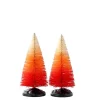 Lemax 24006 - Autumn Sunrise Tree, Small, Set Of 2 - Spooky Town Accessories; Trees