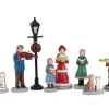 Lemax 02949 - Baily's Music School Carolers, Set Of 8 - Figurines