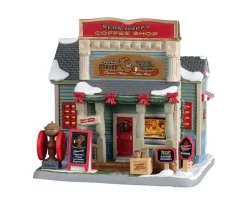 Lemax 25929 - Bean Happy Coffee Shop - Caddington Village Christmas Houses & Buildings