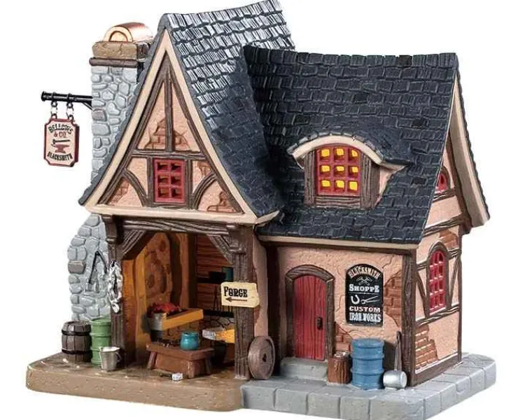 Lemax 95517 - Bellows And Co. Blacksmith - Caddington Village