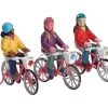 Lemax 72502 - Bike Ride, Set Of 3 - Figurines