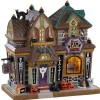 Lemax 05610 - Black Cat Halloween Decor - Spooky Town Houses