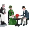 Lemax 02925 - Cafe Society, Set Of 4 - Figurines