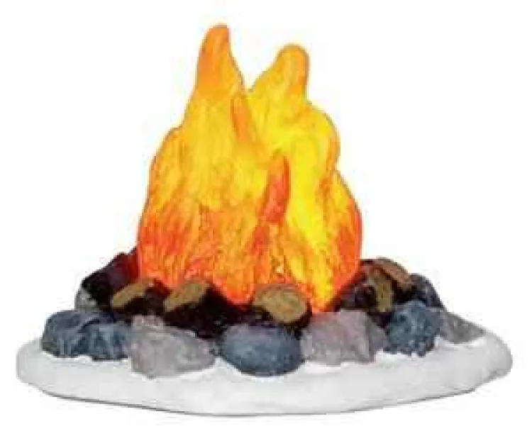 Lemax 04273 - Camp Fire, B/O (4.5V) - Christmas Village Accessories