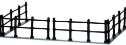 Lemax 44789 - Canal Fence, Set Of 4 - Christmas Village Misc. Accessories