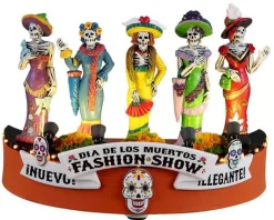 Lemax 34083 - Catarinas Fashion Show, Battery-Operated (4.5-Volt) - Spooky Town Accessories