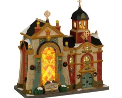 Lemax 25877 - Cathedral Of Eternal Light - Caddington Village Christmas Houses & Buildings