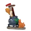 Lemax 74220 - Cauldron Broom Holder - Spooky Town Accessories
