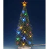 Lemax 74265 - Chasing Multi Light Spruce Tree, Large, Battery-Operated (4.5V) - Trees