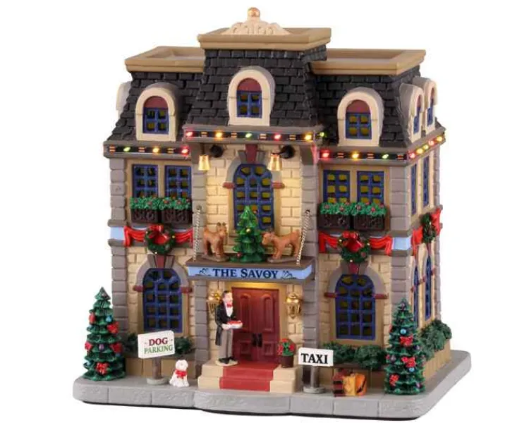 Lemax 15737 - Christmas At The Savoy, With 4.5V Adaptor - Caddington Village