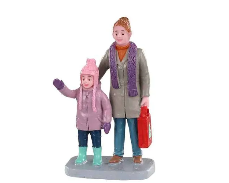 Lemax 02959 - Christmas Market Shoppers - Figurines