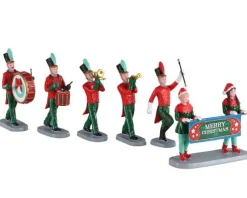 Lemax 03515 - Christmas On Parade, Set Of 6 - Table Pieces