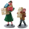 Lemax 82610 - Christmas Rush, Set Of 2 - Figurines