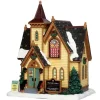 Lemax 55960 - Church Potluck Supper - Caddington Village Christmas Houses & Buildings