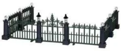 Lemax 24534 - Classic Victorian Fence, Set Of 7 - Christmas Village Misc. Accessories