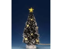 Lemax 74267 - Clear Light Evergreen Tree, Medium, Battery-Operated (4.5V) - Trees