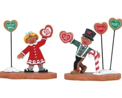 Lemax 82593 - Cookie Exchange, Set Of 2 - Sugar N Spice Figurines