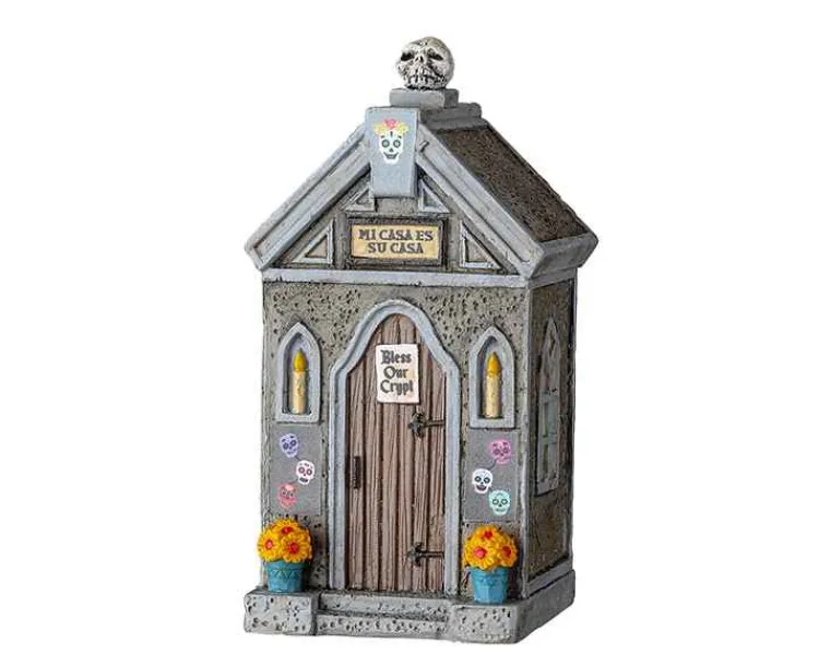 Lemax 24942 - Day Of The Dead Crypt - Spooky Town Halloween Village Accessories