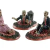 Lemax 82574 - Deadly Conversation, Set Of 3 - Spooky Town Figurines