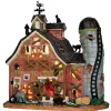Lemax 55916 - Dilapidated Barn (No Color Box) - Spooky Town Houses