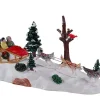 Lemax 13557 - Dog Sledding Afternoon - Table Pieces