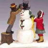 Lemax 32732 - Dressing Mr. Snowman - Christmas Village Figurines