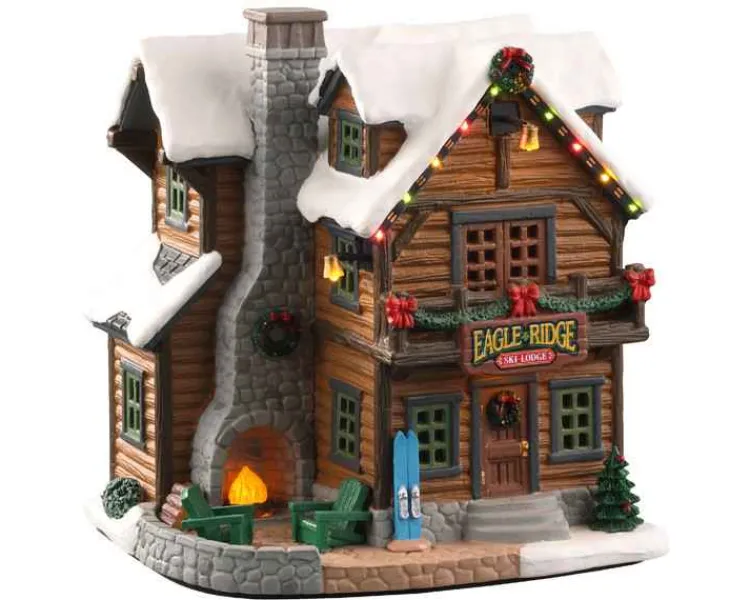 Lemax 05626 - Eagle Ridge Ski Lodge, With 4.5-Volt Adaptor - Vail Village