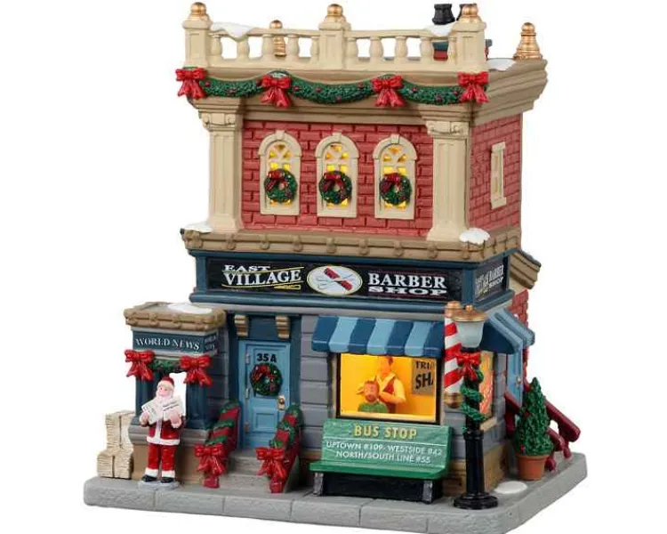Lemax 15771 - East Village Barber Shop - Caddington Village