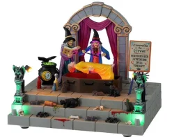 Lemax 14825 - Esmeralda The Great, Battery-Operated (4.5-Volt) - Spooky Town Halloween Village Accessories