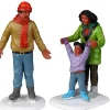 Lemax 22125 - Family Ice Follies, Set Of 2 - Christmas Village Figurines