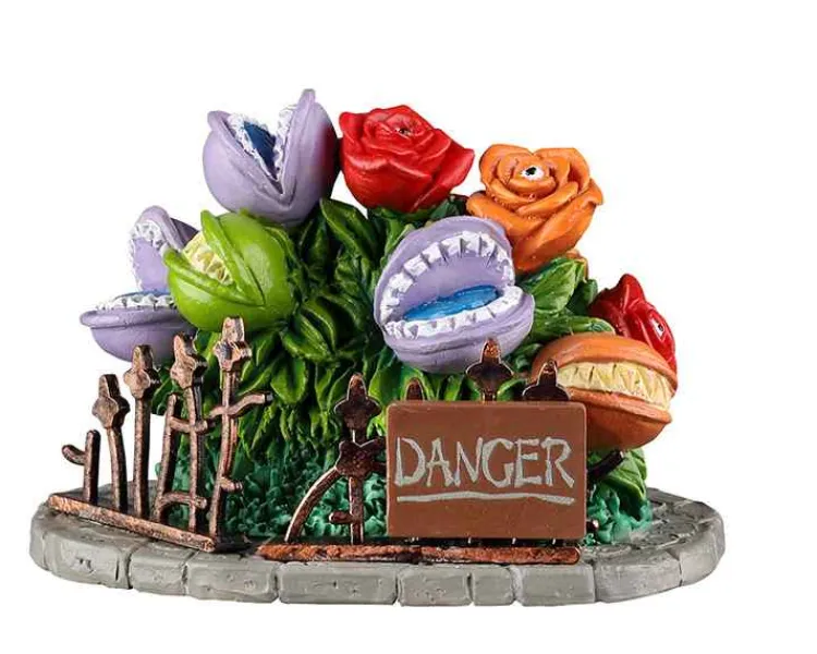Lemax 24947 - Fearsome Flowers - Spooky Town Halloween Village Accessories