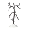 Lemax 74654 - Fiber Iced Tree, Large, Battery-Operated (3V) - Christmas Village Trees