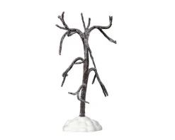 Lemax 74654 - Fiber Iced Tree, Large, Battery-Operated (3V) - Christmas Village Trees