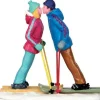 Lemax 42269 - First Ski Date - Christmas Village Figurines