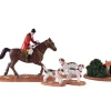 Lemax 03530 - Fox Hunt, Set Of 5 - Table Pieces