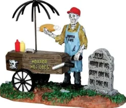 Lemax 42215 - Ghoul Hot Dog Vendor - Spooky Town Halloween Village Figurines