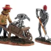 Lemax 82573 - Ghoulish Gardeners, Set Of 2 - Spooky Town Figurines