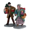 Lemax 22143 - Gifts For The Grandchildren, Set Of 2 - Christmas Village Figurines