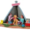 Lemax 13555 - Girls Backyard Camping - Table Pieces