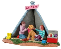 Lemax 13555 - Girls Backyard Camping - Table Pieces