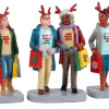 Lemax 12026 - Girls Christmas Shopping Trip, Set Of 3 - Figurines