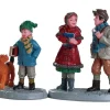 Lemax 82595 - Going To School, Set Of 2 - Figurines