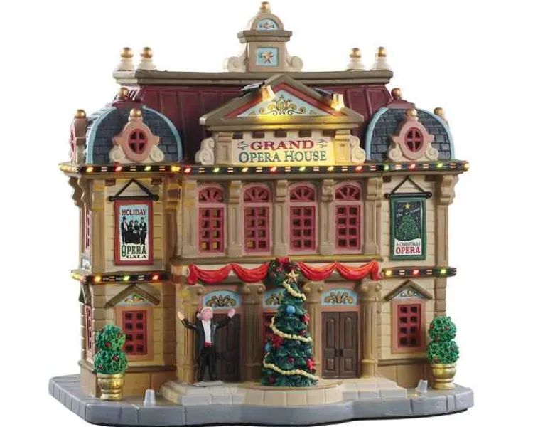 Lemax 95467 - Grand Opera House, With 4.5-Volt Adaptor - Caddington Village