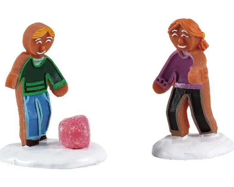 Lemax 72568 - Gumdrop Games, Set Of 2 - Sugar N Spice Figurines