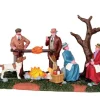 Lemax 54934 - Hunting Party Roast, Battery-Operated (4.5V) - Christmas Village Table Pieces
