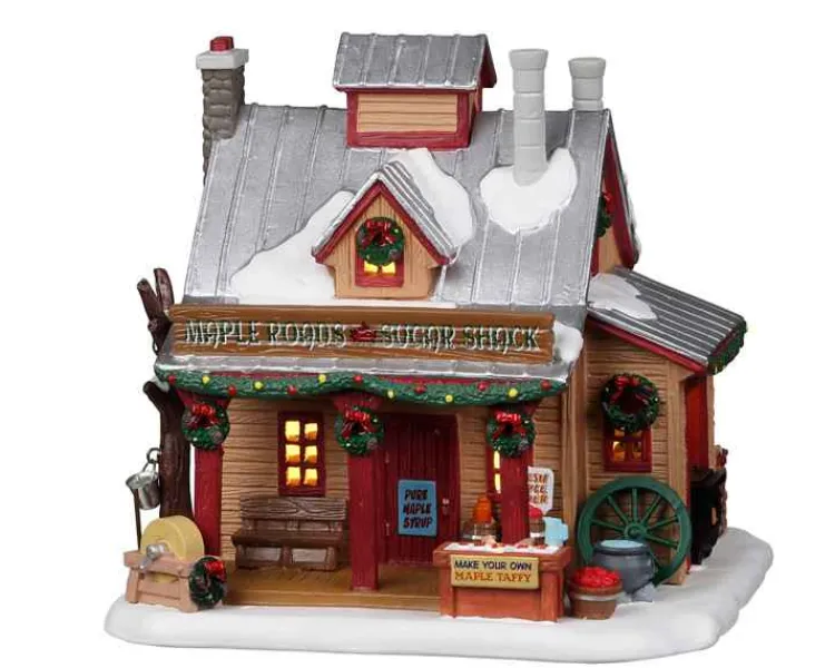 Lemax 25906 - Maple Roads Sugar Shack - Vail Village Christmas Houses & Buildings
