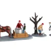 Lemax 03523 - Maple Syrup Season, Set Of 3 - Table Pieces