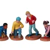 Lemax 22118 - Marbles Champ, Set Of 4 - Christmas Village Figurines